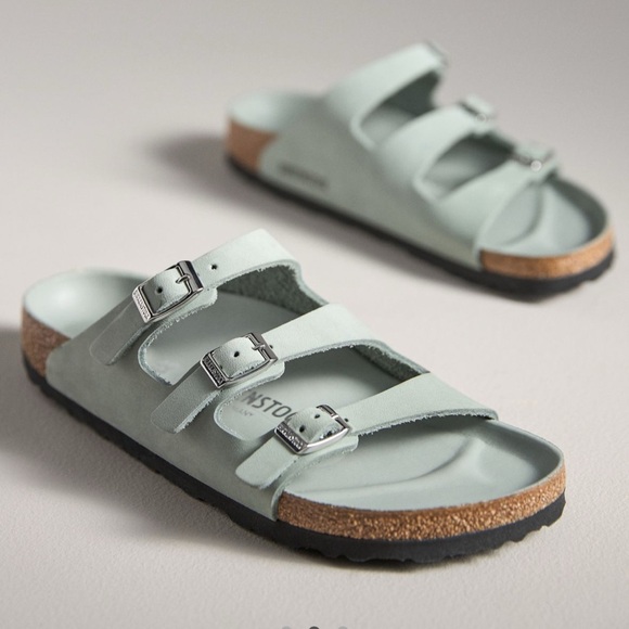 Birkenstock Florida Triple-Strap Sandals Women's Size 39 (US